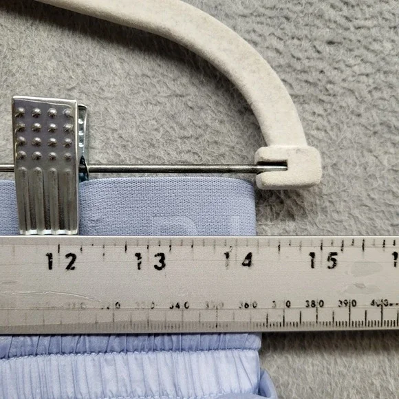 Varley Women Activewear Shorts Small Blue Kallin Woven Running - Picture 5 of 10